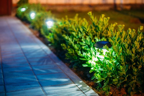 garden lighting electrician in aberdeenshire